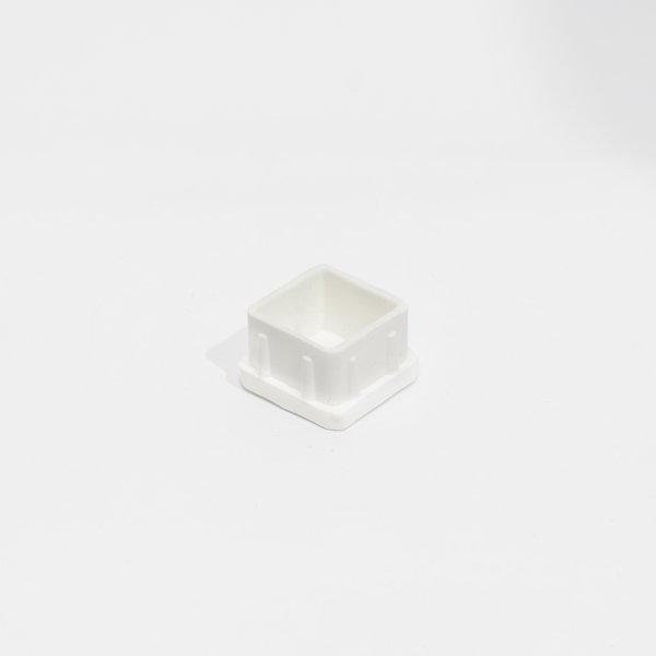 Ponteira/tampa plástica 25x25 interna